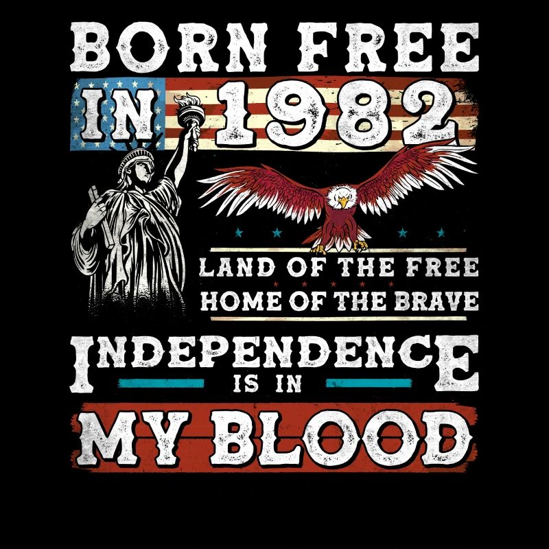 Né libre en 1982 - 43 ans de liberté, de force