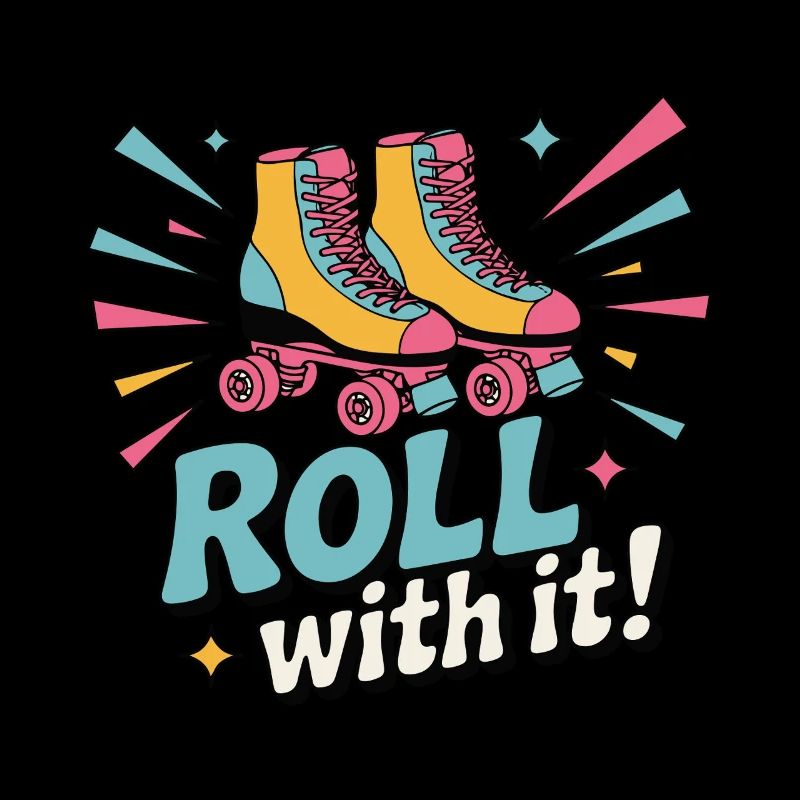 ROLLSCHUHE, ROLLEN SIE DAMIT