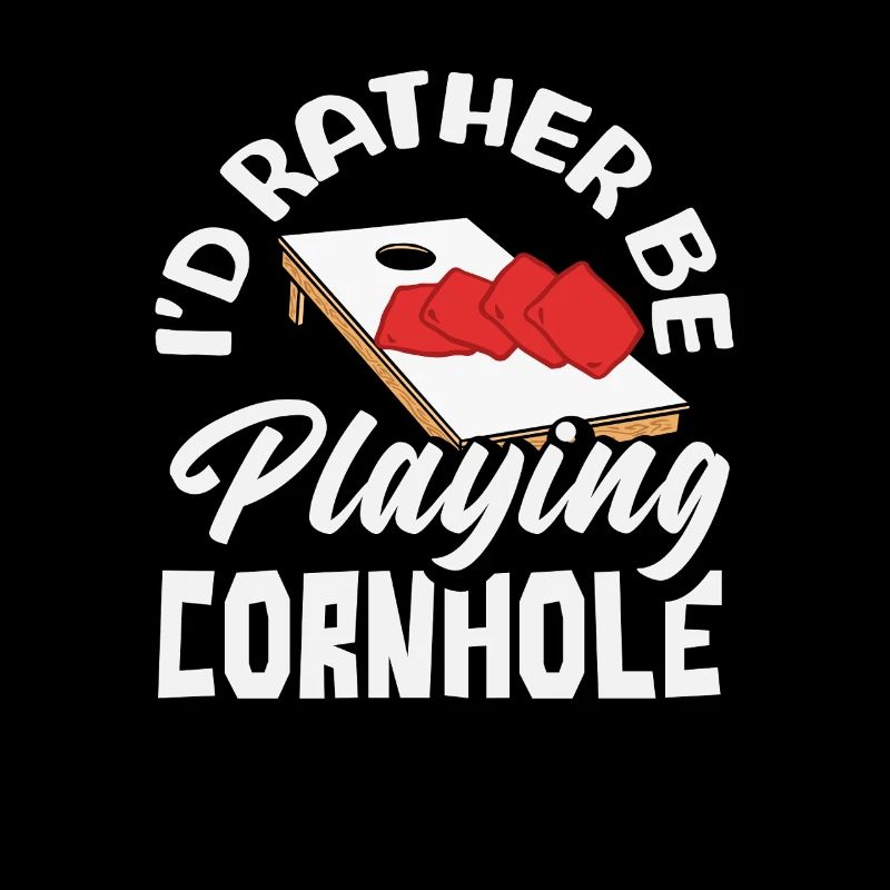 Cornhole Lover Playing Cornhole