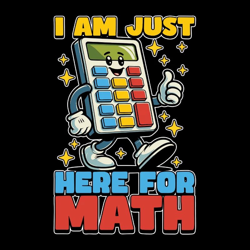Mathematician I Am Just Here For Mathematical