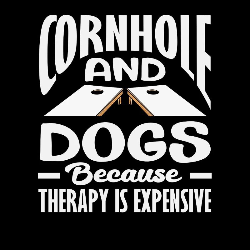 Cornhole Und Hunde Liebhaber Spaß