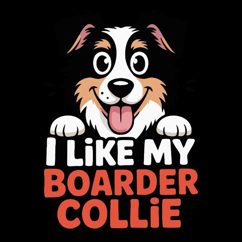 J’aime mon Boarder Collie Hundeliebe