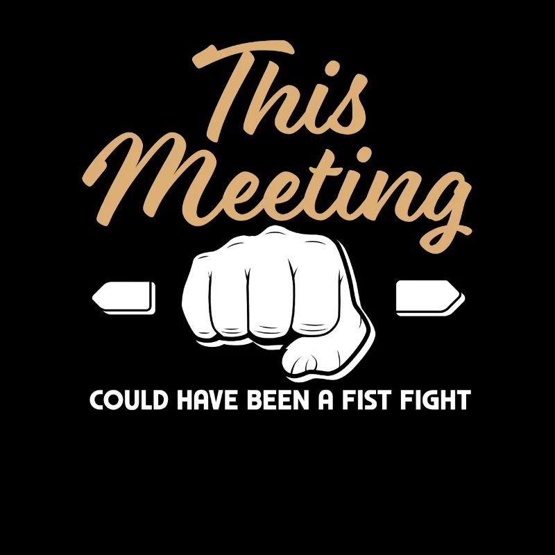 Dieses Meeting Hätte Ein Faustkampf Sein Können