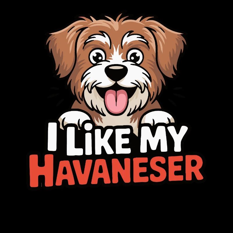 I like my Havanese dog love