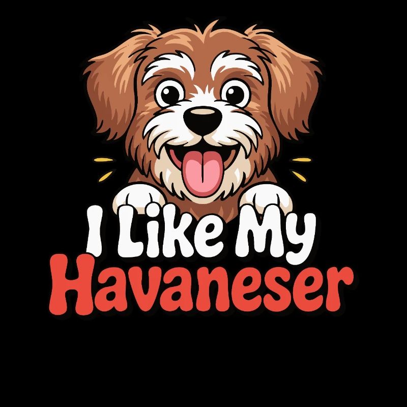 I like my Havanese dog love