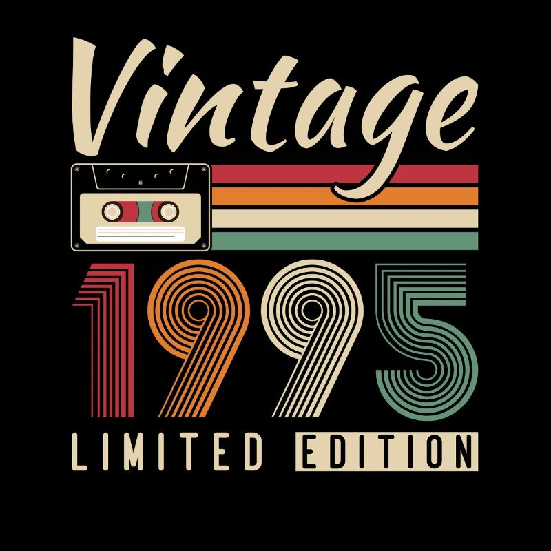 Cadeau d’anniversaire rétro vintage 1995