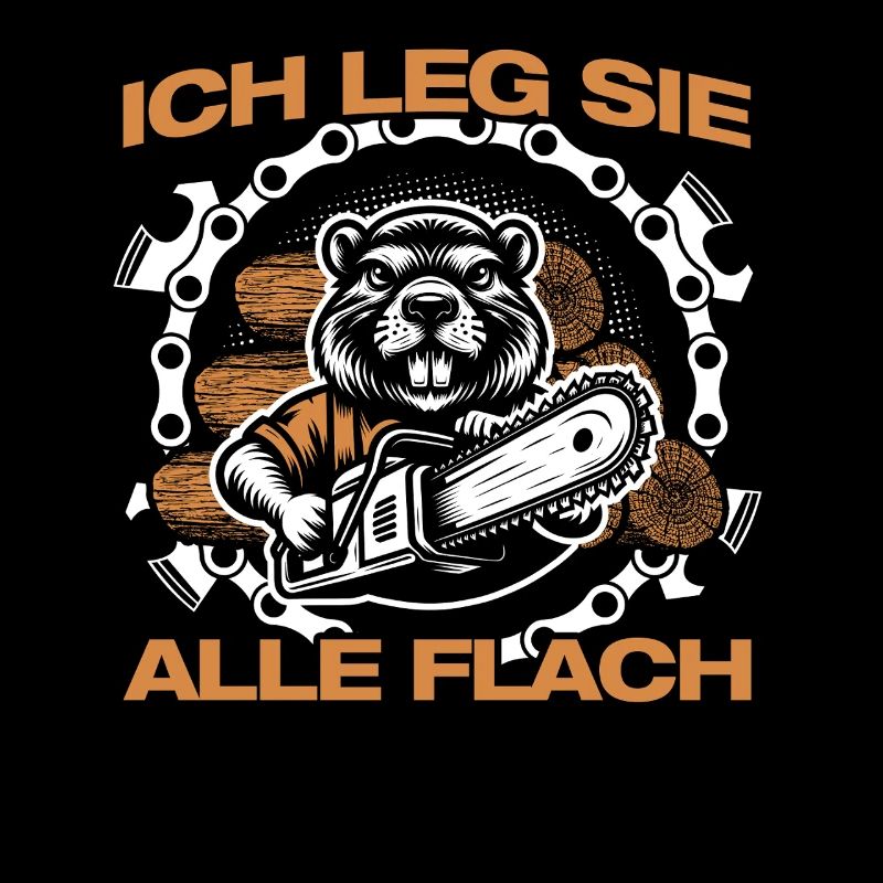 Je les pose tous bûcheron