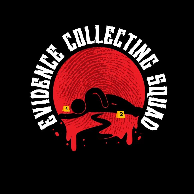 Forensik Forensiker Evidence Collecting Squad