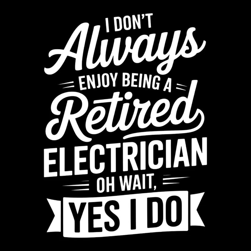 Electronics Technician Retirement Saying Pensioner