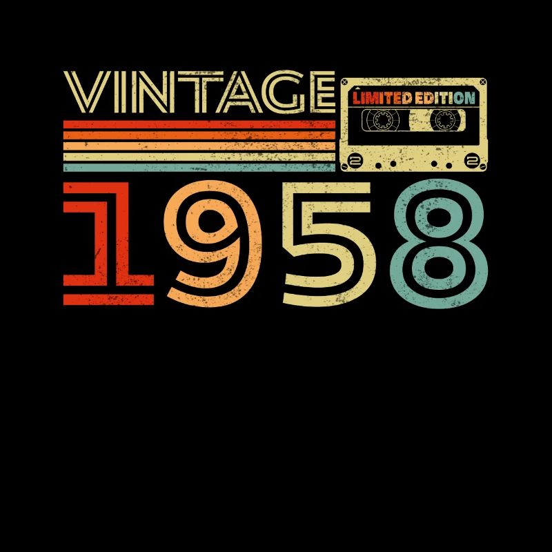 1958 Vintage Retro Geburtstagsgeschenk