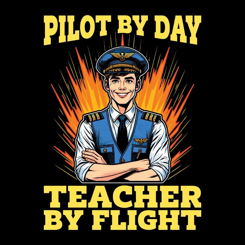 Instructeur de vol Pilote de jour Professeur d’aviation