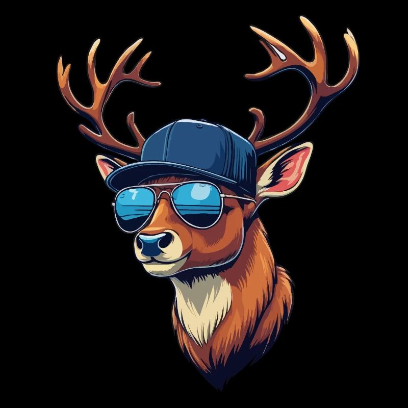 Cool Deer Deer Head Hunter Jeu de chasse