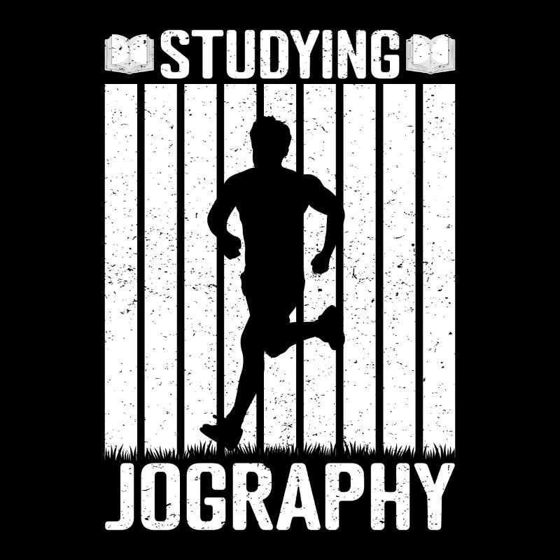 Marathon Runner Studying Jography Running