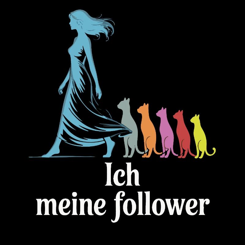 Moi et mes abonnés – Cat Humor Design