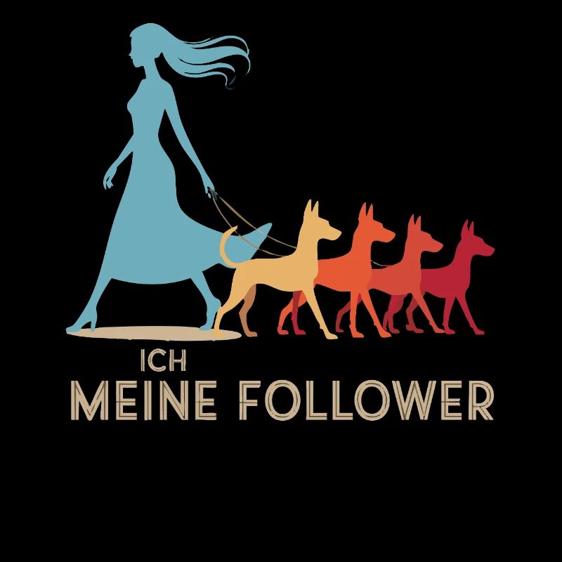 Moi et mes abonnés – Dog Humor Design
