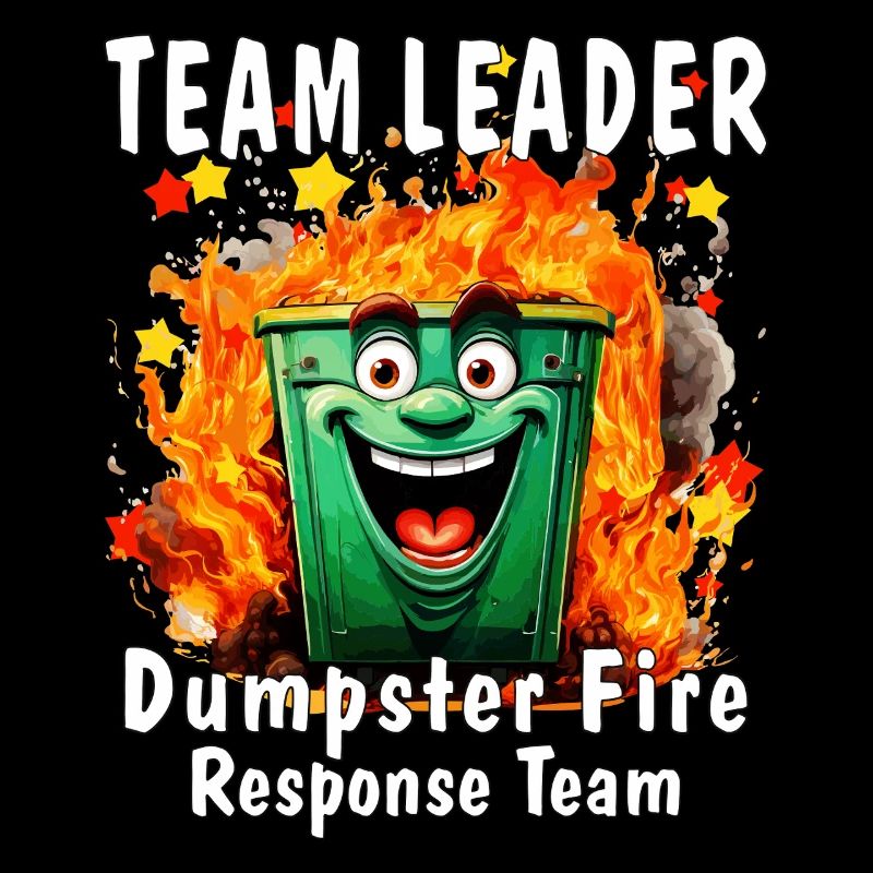 team leader dumpster fire response team