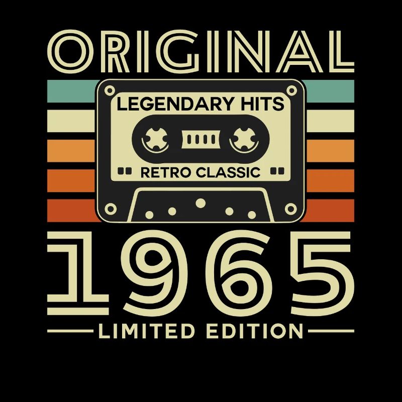 60 Jahre 1965 Vintage Retro Geburtstagsgeschenk