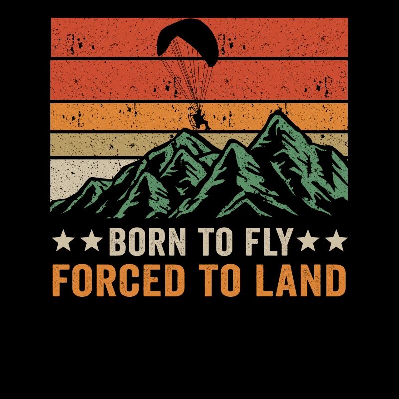 Born To Fly Forcé D’atterrir Paramoteur