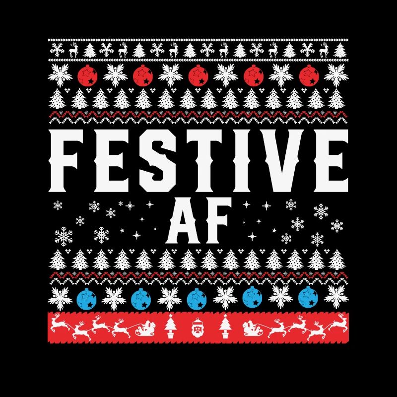 Fun festive AF navideo gift for men