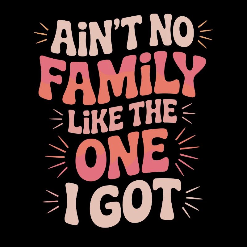 N’y a-t-il pas de famille comme celle que j’ai eue inspirante