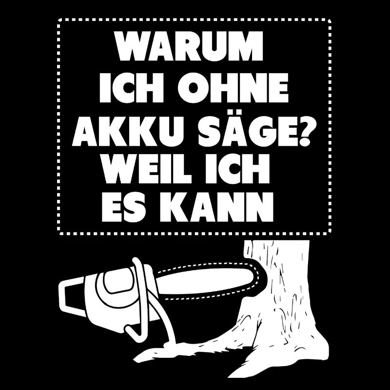 Waldarbeiter Holzfäller Geschenk Bäume fällen