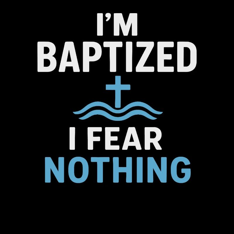 I'm baptized, fear nothing
