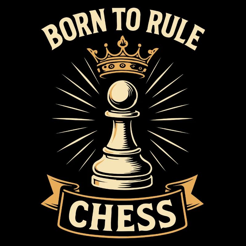 Born To Rule Chess For Chess Lovers