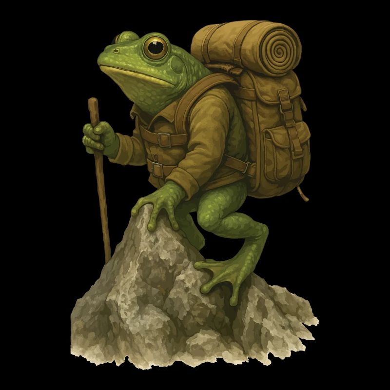 Frosch Wandern
