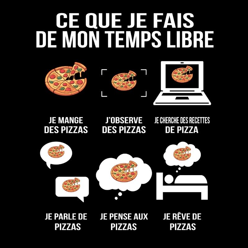Ce que je fais de mon temps libre Pizza Addict