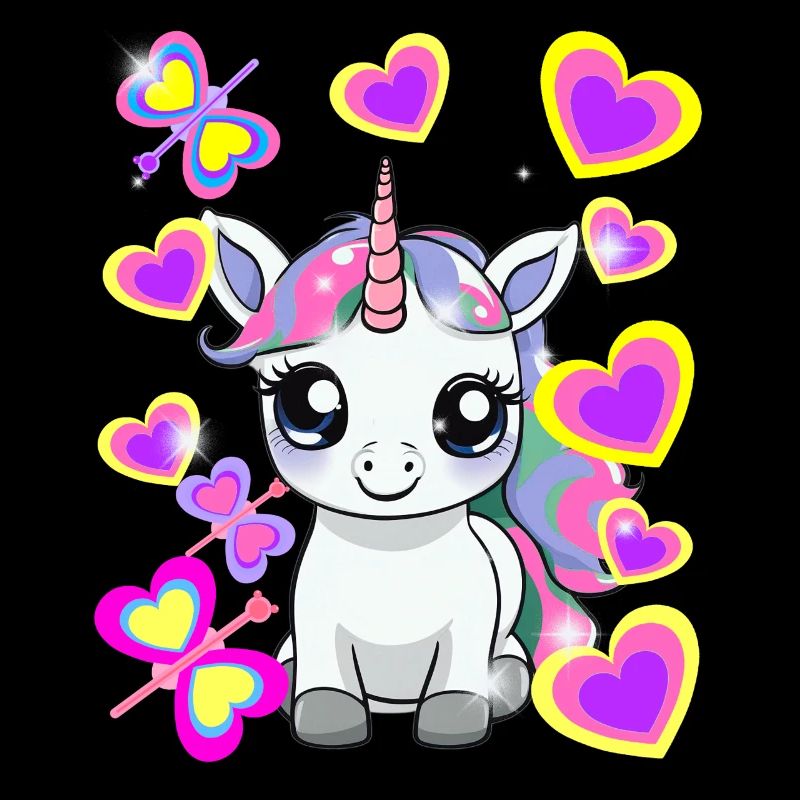 Einhorn Kind Mädchen Pferd