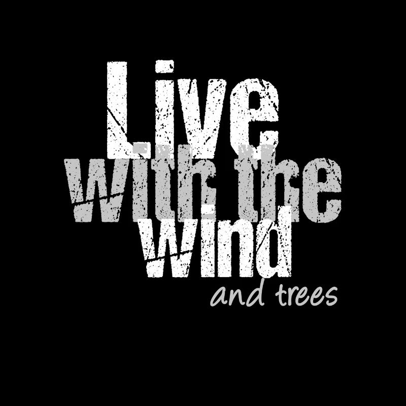 Leben mit Wind und Bäumen