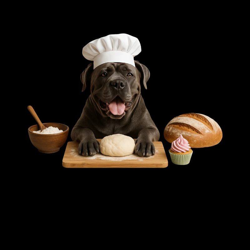 Cane Corso Italiano Baking Cake Cookies