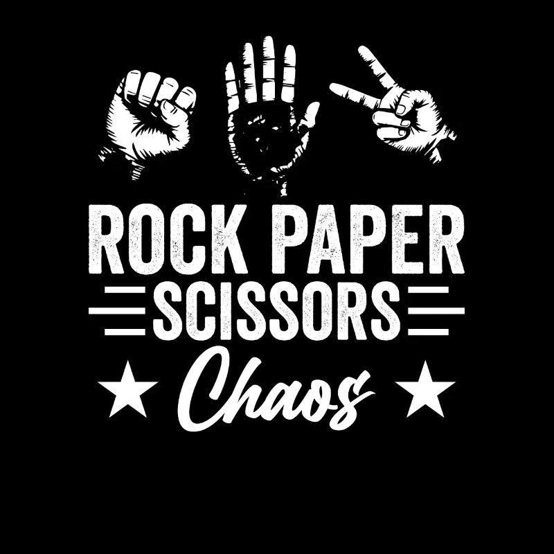 Scissors Stone Paper Funny Group School Game