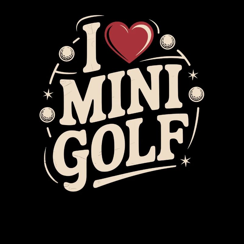 J’adore le -golf – s’amuser sur le terrain de -golf