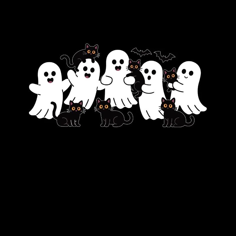 Geist & Katze – Halloween Fun