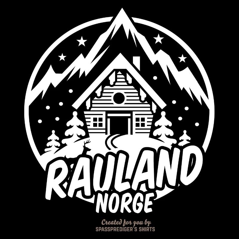Rauland Norway Ski T-Shirt Design