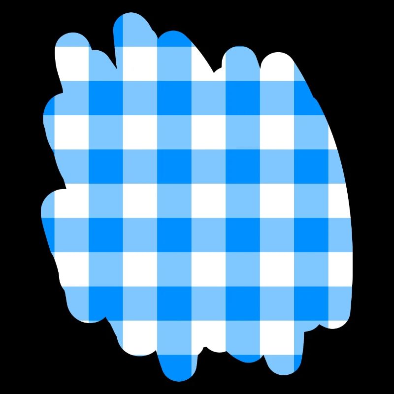 Background Bavarian check pattern