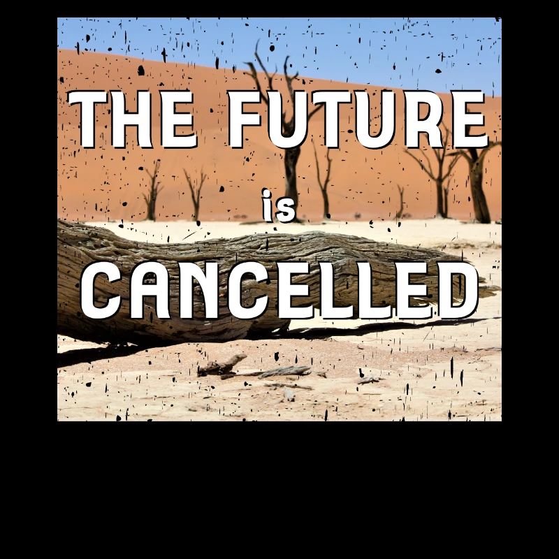 l’avenir est annulé Pessimiste réfléchi