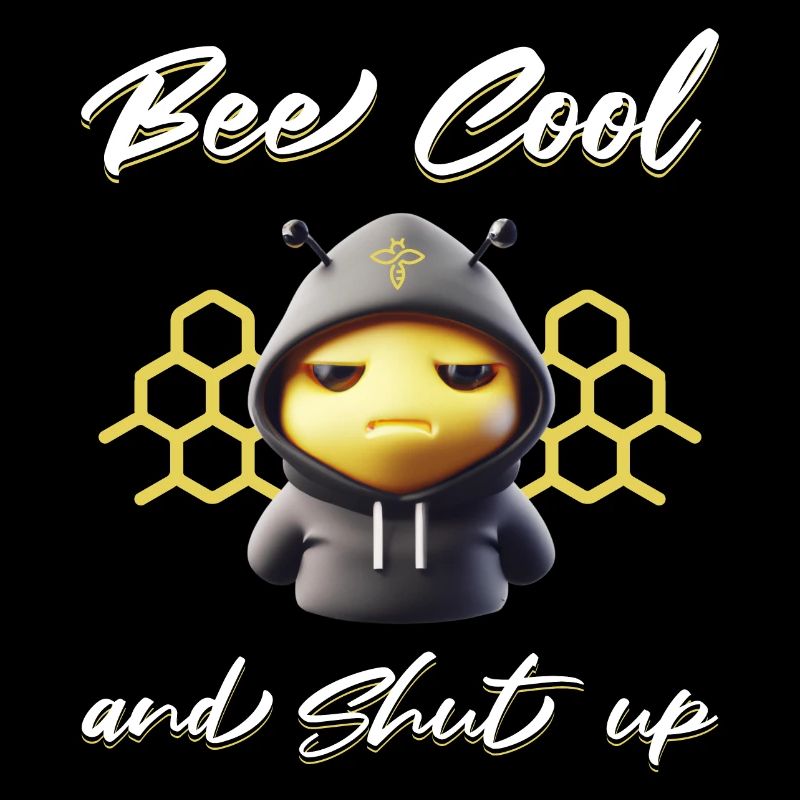 Cooles Bienen Design