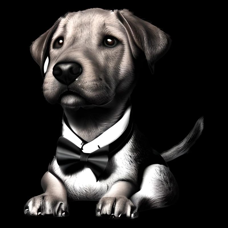 Propriétaire de Labrador Labrador Retriever Chien Chiot