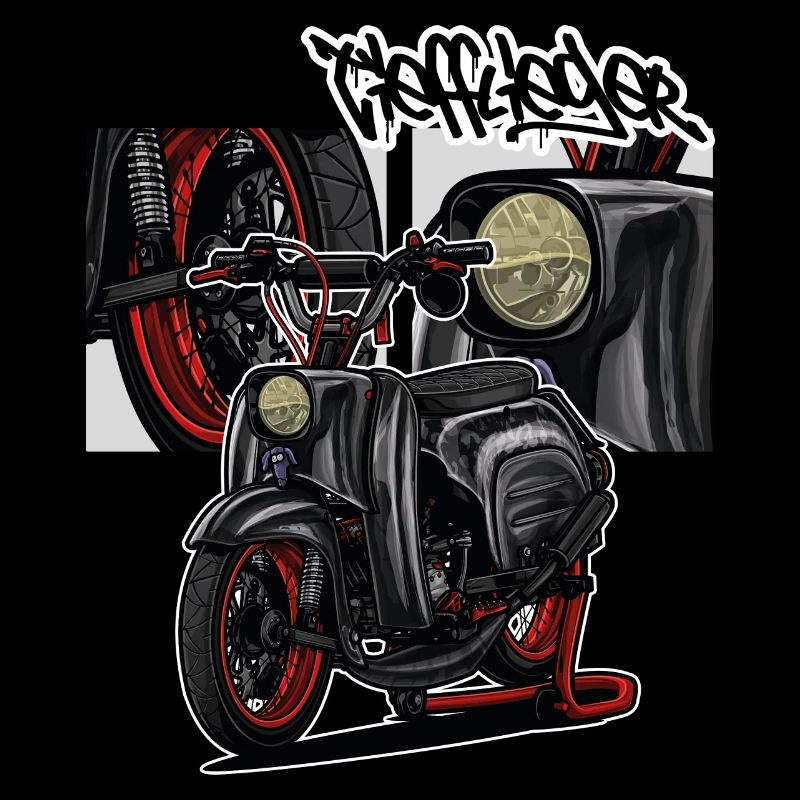 Schwalbe (black) // Illustration