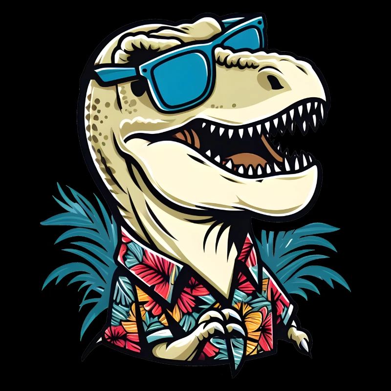T-rex on vacation