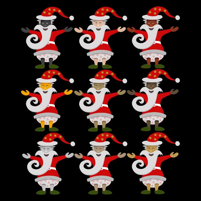 Multicultural Father Christmas