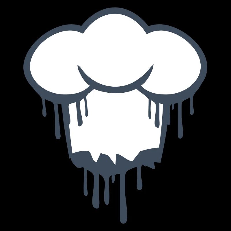 Graffiti Chef’s Hat cuisine Master Chef Cool Spray
