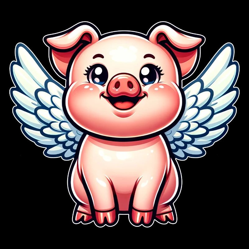 Cochon Cochon Sow Ailes D’ange Mignon
