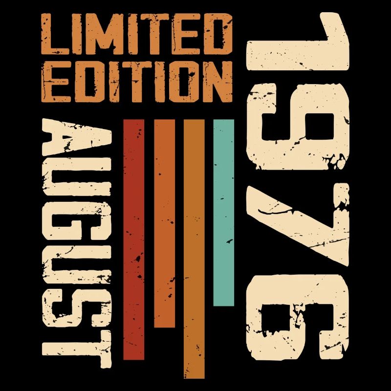 August 1976 Geburtstagsgeschenk August 1976 August