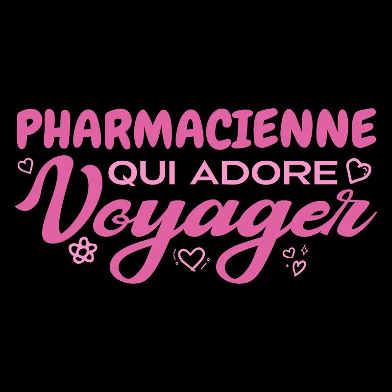 Pharmacienne globe-trotteuse passionnée de voyages