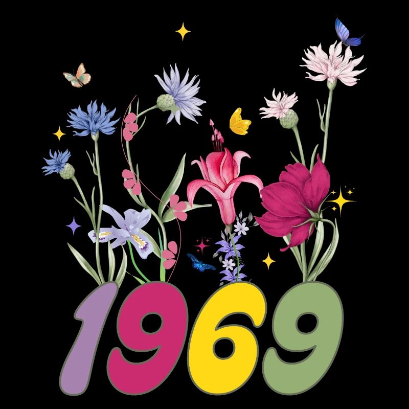 Année de naissance 1969 fleurs sauvages