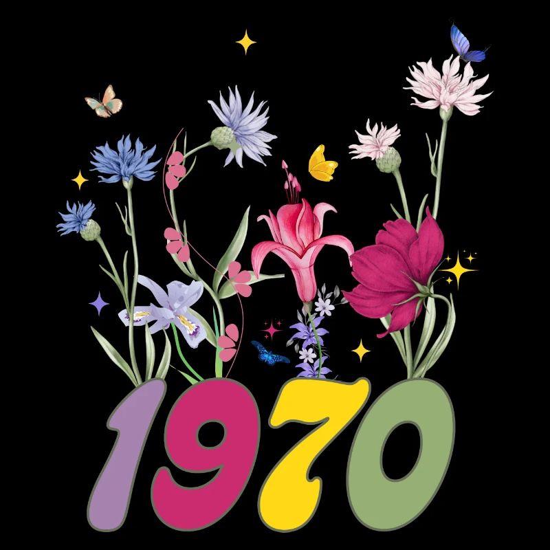Année de naissance 1970 fleurs sauvages