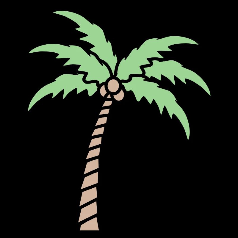 Palm Tree Island Tree Beach Holiday Coconut Sea Cool